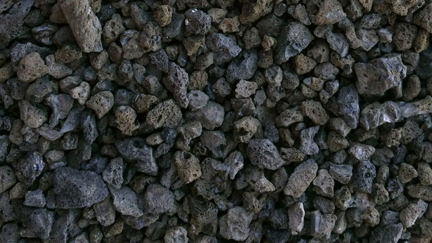 Black Volcanic Rock